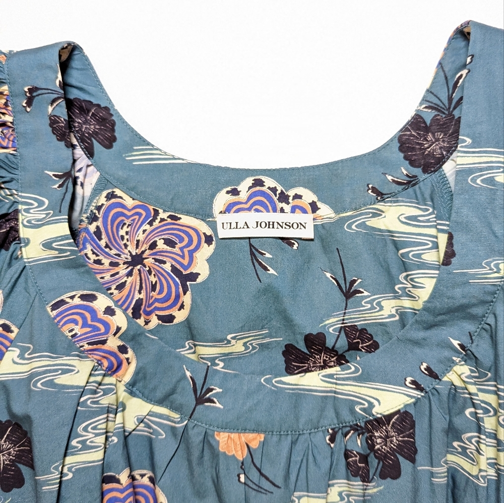 EUC Ulla Johnson Naomi Dress in River - Picture 11 of 15